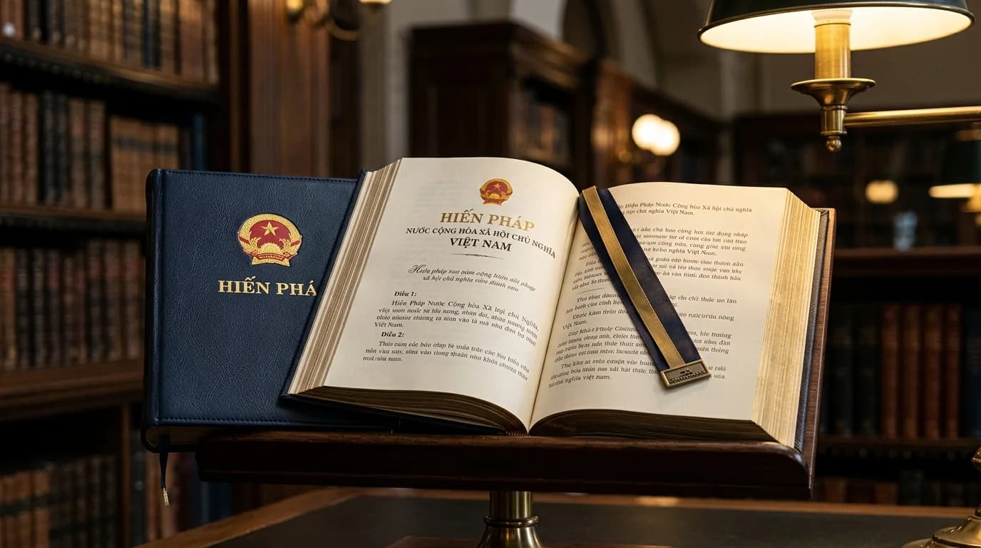 Vietnamese Constitution book — rights cluster